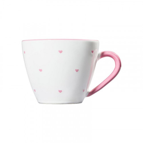 Gmundner Keramik Herzerl Rosa Coffee cup Gourmet 0.2 L